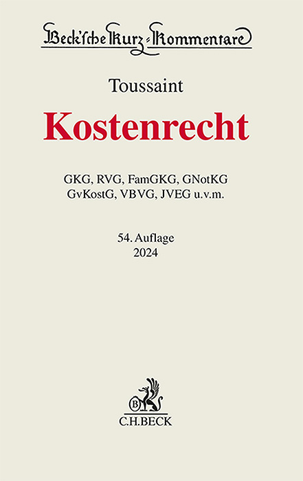 Kostenrecht - 