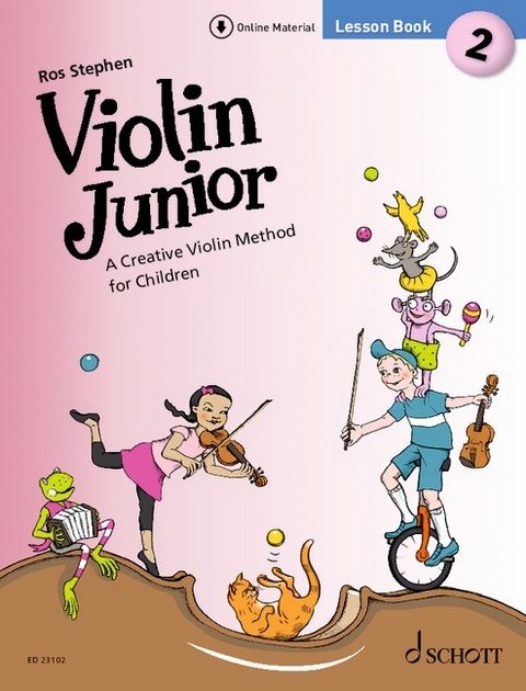 Violin Junior: Lesson Book 2 - Ros Stephen