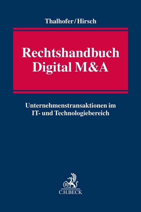Rechtshandbuch Digital M&A - 