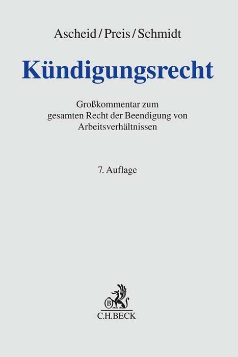 Kündigungsrecht - 