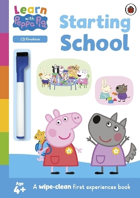 Learn with Peppa: Starting School wipe-clean activity book -  Peppa Pig