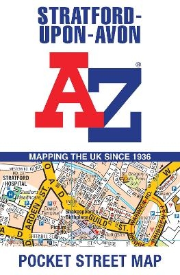 Stratford-Upon-Avon A-Z Pocket Street Map -  A-Z Maps