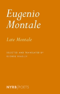 Late Montale - Eugenio Montale