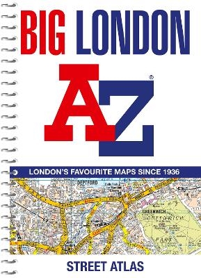 Big London A-Z Street Atlas -  A-Z Maps