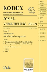 KODEX Sozialversicherung 2023/24, Band II - Brameshuber, Elisabeth; Doralt, Werner
