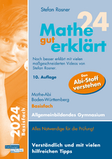 Mathe gut erklärt 2024 Basisfach Baden-Württemberg Gymnasium - Rosner, Stefan