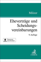 Eheverträge und Scheidungsvereinbarungen - Langenfeld, Gerrit; Milzer, Lutz