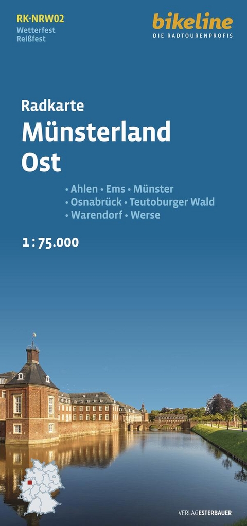 Radkarte Münsterland Ost (RK-NRW02) - 
