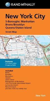 Rand McNally Folded Map: New York City 5 Boroughs Street Map -  Rand McNally