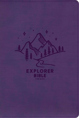 KJV Explorer Bible for Kids, Purple Leathertouch -  Holman Bible Publishers