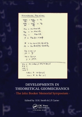 Developments in Theoretical Geomechanics - 