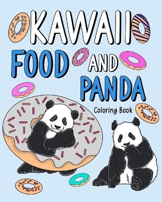 Kawaii Food and Panda Coloring Book -  Paperland
