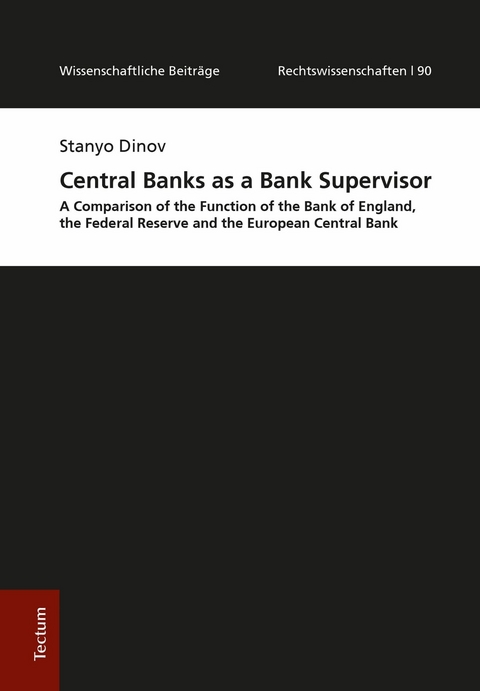 Central Banks as a Bank Supervisor -  Stanyo Dinov