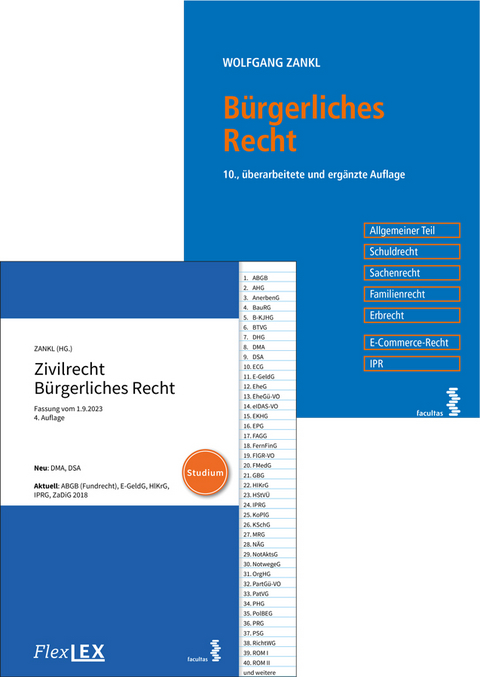 Kombipaket Bürgerliches Recht und FlexLex Zivilrecht/Bürgerliches Recht | Studium - 