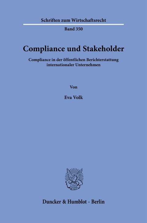 Compliance und Stakeholder. - Eva Volk