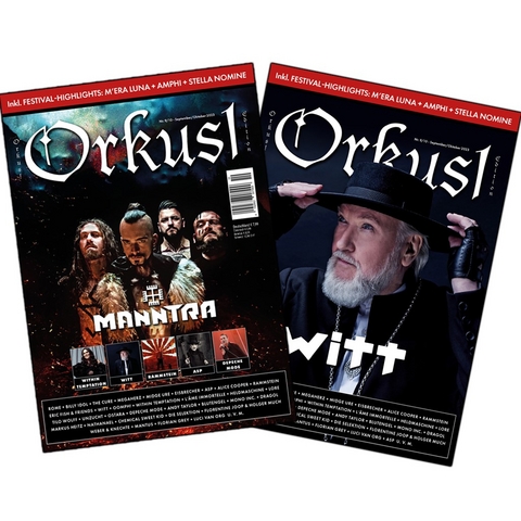 Orkus!-Edition September/Oktober 2023 mit WITT, MANNTRA, M´ERA LUNA, AMPHI u.v.m. - 