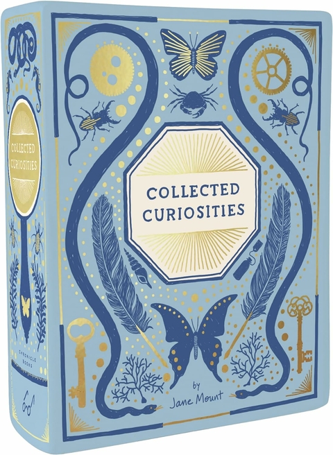 Bibliophile Ceramic Vase: Collected Curiosities