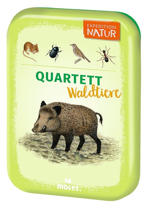 Expedition Natur Quartett Waldtiere - Bärbel Oftring