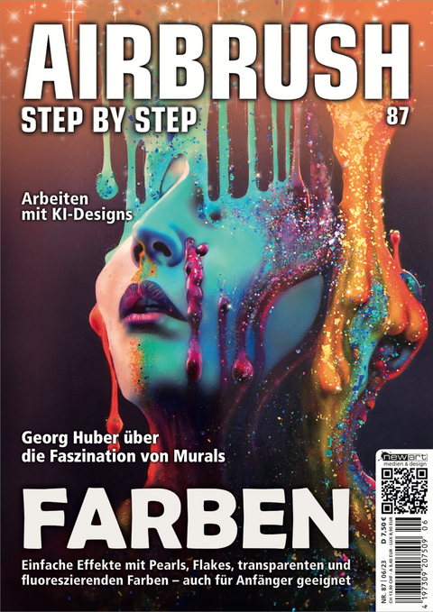 Airbrush Step by Step 87 - Joshua A. Zarambo, Lorena Straffi, Irán Caro, Diethard Riedel, Georg Huber