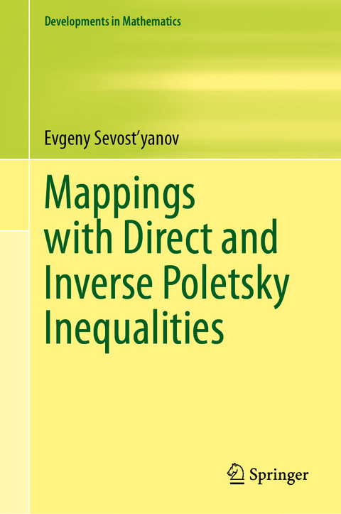 Mappings with Direct and Inverse Poletsky Inequalities - Evgeny Sevost'yanov