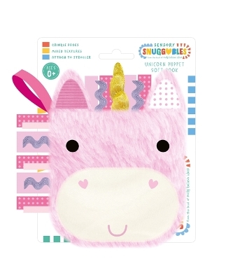 Sensory Snuggables Unicorn Puppet Soft Book - Cara Jenkins