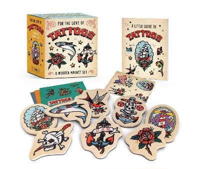 For the Love of Tattoos: A Wooden Magnet Set - Verena Hutter