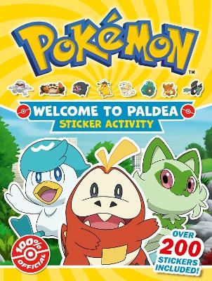 Pokemon Welcome to Paldea Epic Sticker -  Pokémon