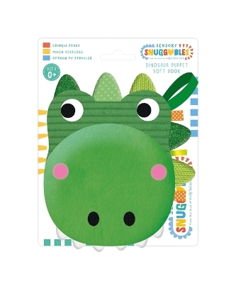 Sensory Snuggables Dinosaur Hand-Puppet Soft Book - Christie Hainsby