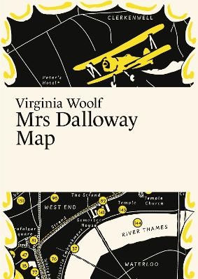 Virginia Woolf, Mrs Dalloway Map - Martin Thelander