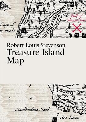 Robert Louis Stevenson, Treasure Island Map - Martin Thelander