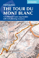 Tour du Mont Blanc Map Booklet - Kev Reynolds, Lesley Williams, Jonathan Williams