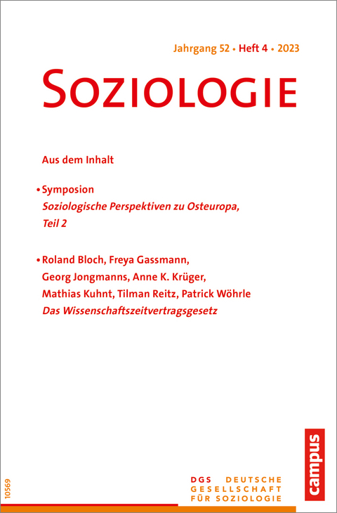 Soziologie 04/2023 - 