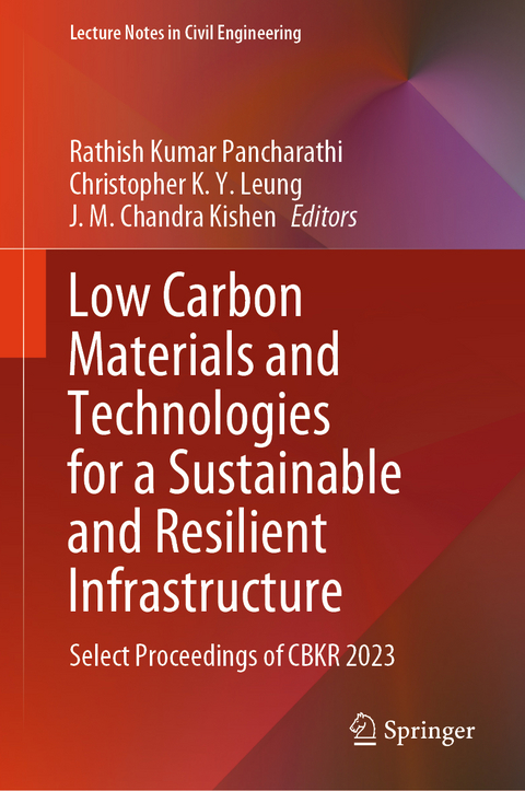 Low Carbon Materials and Technologies for a Sustainable and Resilient Infrastructure - 