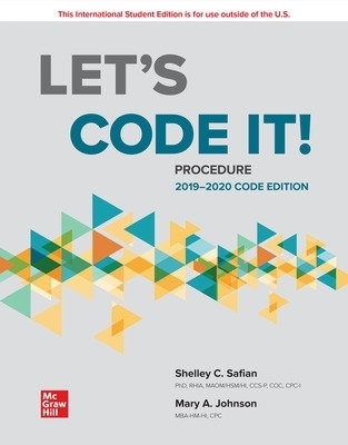 ISE Let's Code It! Procedure 2019-2020 Code Edition - Shelley Safian