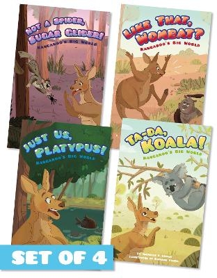 Kangaroo's Big World (Set of 4) - Michelle L. Brown