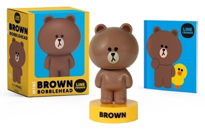 Line Friends Mini Brown Bobblehead -  Line Friends Inc