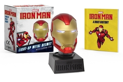 Marvel: Iron Man Light-Up Metal Helmet - Matthew K Manning