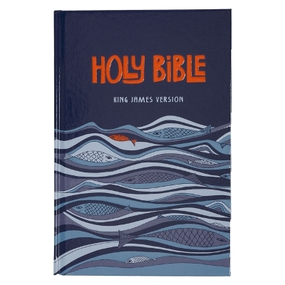 KJV Kids Bible, 40 Pages Full Color Study Helps, Presentation Page, Ribbon Marker, Holy Bible for Children Ages 8-12, Blue Hardcover - 