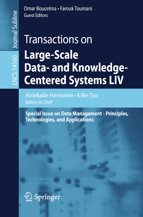 Transactions on Large-Scale Data- and Knowledge-Centered Systems LIV - 