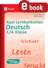 Auer Lernkontrollen Deutsch 3.-4. Klasse -  Boller,  Jauering