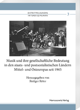 Musik und ihre gesellschaftliche Bedeutung in den staats- und postsozialistischen Ländern Mittel- und Osteuropas seit 1945 - 