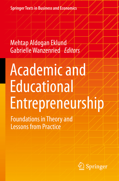 Academic and Educational Entrepreneurship - 