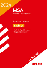 STARK Lösungen zu Original-Prüfungen und Training MSA 2024 - Englisch - Schleswig-Holstein - 