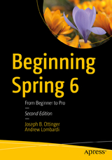 Beginning Spring 6 - Ottinger, Joseph B.; Lombardi, Andrew