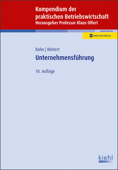 Unternehmensführung - Horst-Joachim Rahn, Svenja Mintert