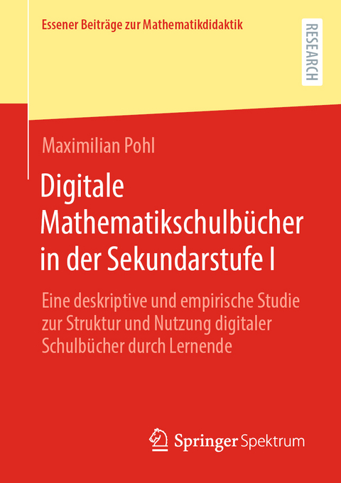 Digitale Mathematikschulbücher in der Sekundarstufe I - Maximilian Pohl