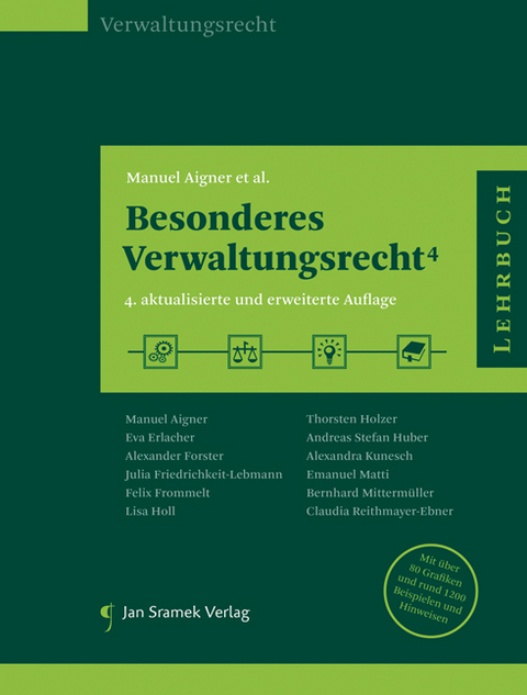 Besonderes Verwaltungsrecht - Manuel Aigner, Eva Erlacher, Alexander Forster, Julia Friedrichkeit-Lebmann, Felix Frommelt, Lisa Holl, Thorsten Holzer, Andreas Stefan Huber, Alexandra Kunesch, Emanuel Matti, Bernhard Mittermüller, Claudia Reithmayer-Ebner