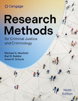 Research Methods for Criminal Justice and Criminology - Babbie, Earl; Maxfield, Michael; Schuck, Amie