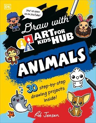 Draw with Art for Kids Hub Animals -  Art for Kids Hub, Rob Jensen