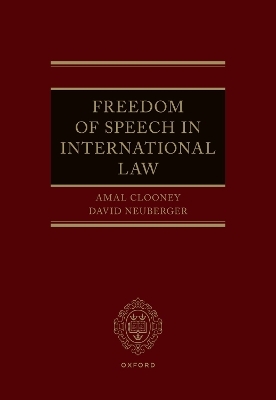 Freedom of Speech in International Law - 